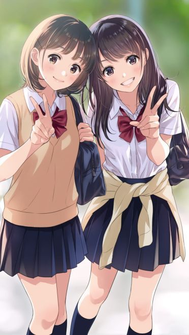 制服大法好 百合大法更好 制服百合手机壁纸