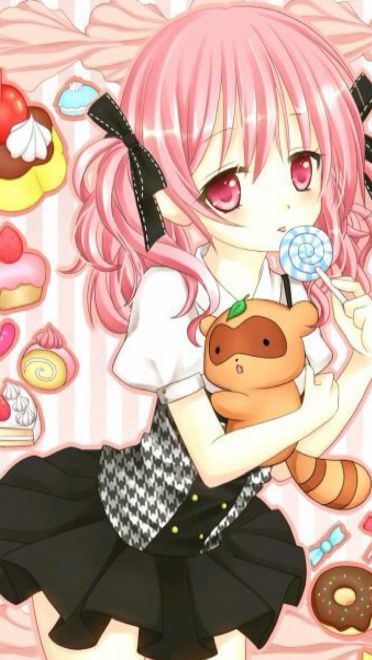 软萌萝莉髅髅宫歌留多 手机壁纸下载