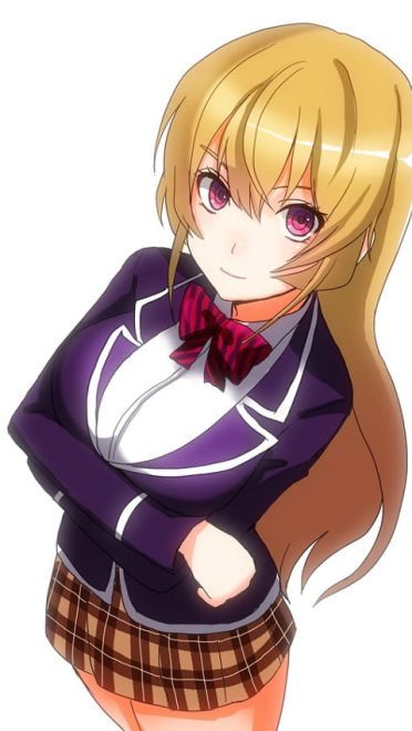 食戟之灵薙切绘里奈手机壁纸 神之舌