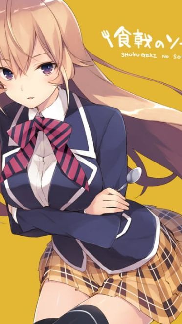 食戟之灵薙切绘里奈手机壁纸 神之舌