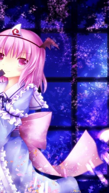 西行寺幽幽子 桌面壁纸 东方Project