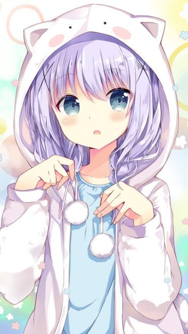 请问今天要来点兔子吗？香风智乃手机壁纸美图