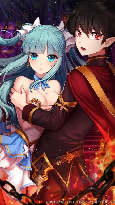 动漫少女 手机壁纸 吸血鬼特辑