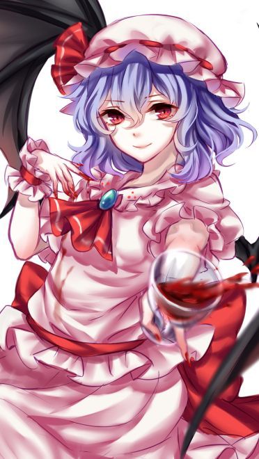 动漫少女 手机壁纸 吸血鬼特辑