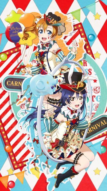 如果奇迹有颜色的话，那一定是橙色love live!手机壁纸