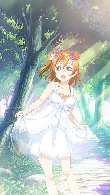 如果奇迹有颜色的话，那一定是橙色love live!手机壁纸