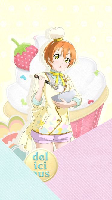 如果奇迹有颜色的话，那一定是橙色love live!手机壁纸