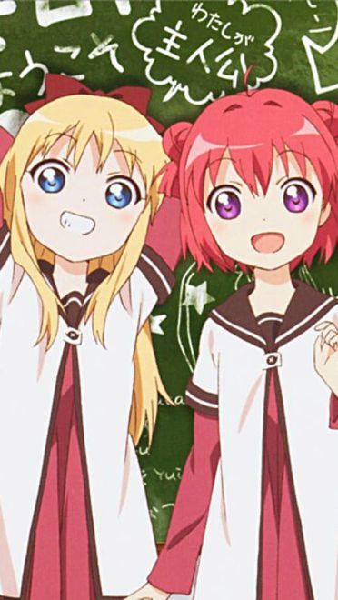 萌妹聚集 摇曳百合 桌面壁纸