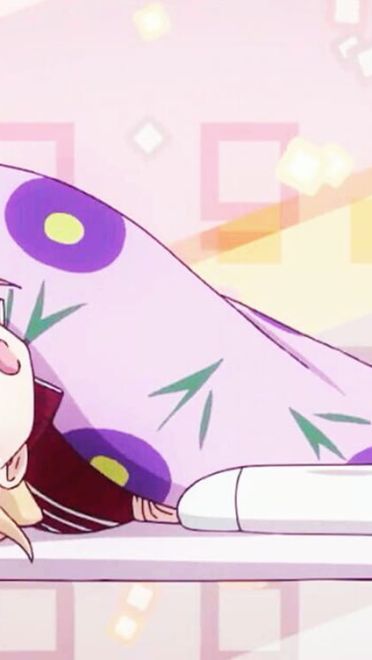 萌妹聚集 摇曳百合 桌面壁纸