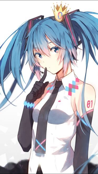 初音未来 手机壁纸 美美哒