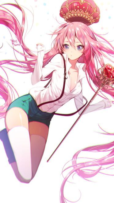 VOCALOID 巡音手机壁纸 请叫我女王大人！