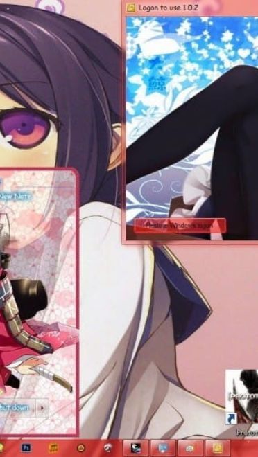 舰娘大鲸与龙凤 舰队 win7主题