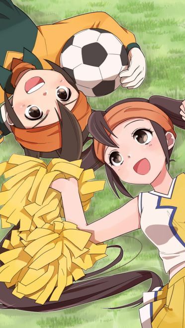 拉拉队少女 动漫手机壁纸 为奥运加油