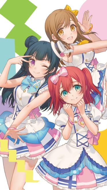 超活力偶像 水团LoveLive!Sunshine win7主题