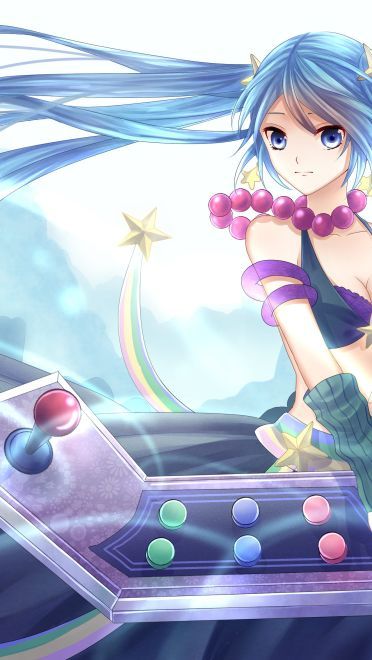 【英雄联盟】琴女娑娜 SONA精美桌面壁纸