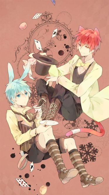 黑子篮球 奇迹的世代 同人手绘手机壁纸