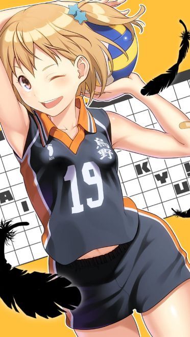 动漫排球 手机壁纸 为奥运加油