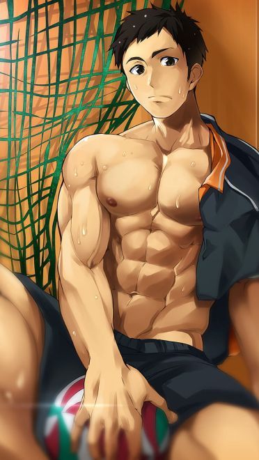 动漫排球 手机壁纸 为奥运加油