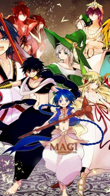 魔笛MAGI 精美桌面壁纸奇幻来袭