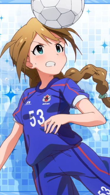 动漫足球 手机壁纸 为奥运加油