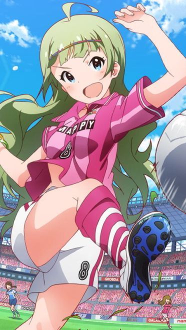 动漫足球 手机壁纸 为奥运加油