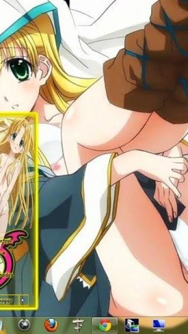 贫乳修女爱莎·阿尔杰特 恶魔高校 win7主题