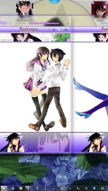 僵尸就是这么萌 散华礼弥V3 win7主题