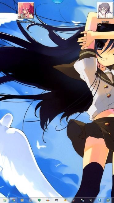 红发赤炎 灼眼的夏娜 win7主题