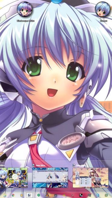 可爱梦美 星之梦 win7主题