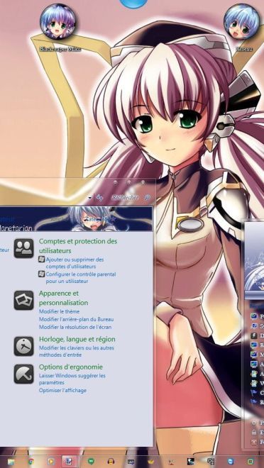 可爱梦美 星之梦 win7主题