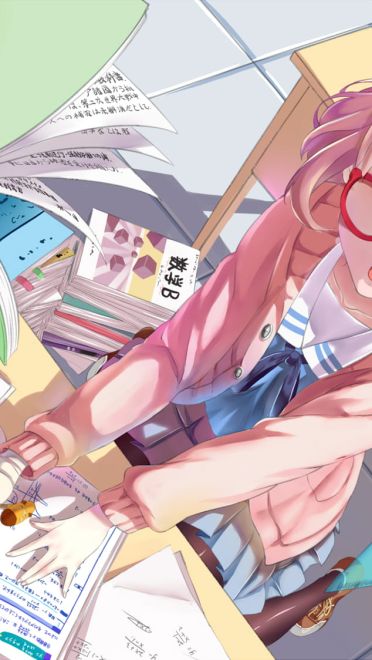 命运将我们交错在一起 境界的彼方 壁纸美图