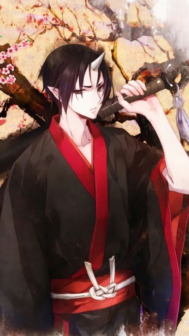 鬼灯的冷彻 同人画集手机壁纸