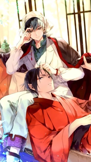 鬼灯的冷彻 同人画集手机壁纸