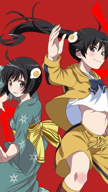 火焰姐妹 伪物语 安卓主题