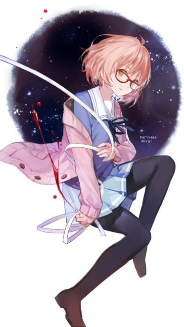 境界的彼方 神原秋人&栗山未来 安卓手机主题下载