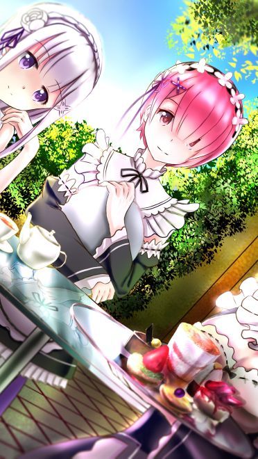 Re：从零开始的异世界生活 拉姆蕾姆桌面壁纸