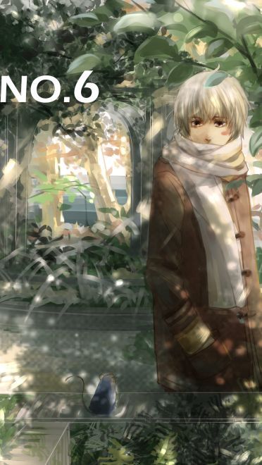 未来都市No.6 动漫手机壁纸  紫苑X老鼠