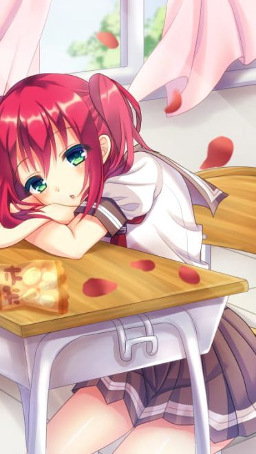 学生制服 动漫手机壁纸 青春少女