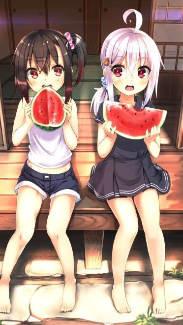 学生制服 动漫手机壁纸 青春少女