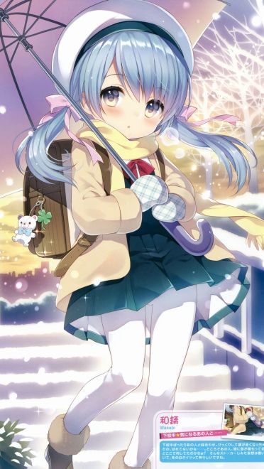 学生制服 动漫手机壁纸 青春少女