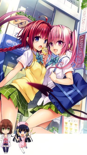 梦梦、拉拉、小暗、美柑TOLOVE手机壁纸下载