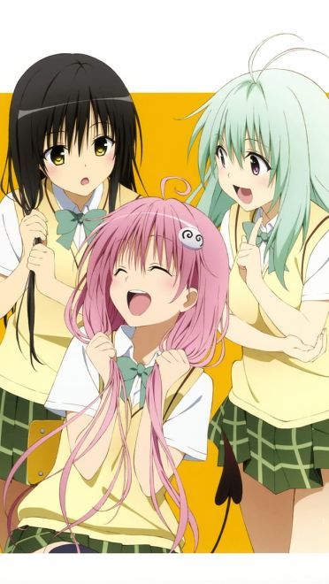 梦梦、拉拉、小暗、美柑TOLOVE手机壁纸下载