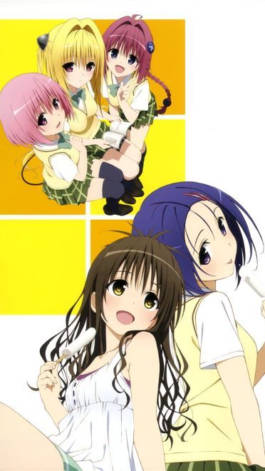 梦梦、拉拉、小暗、美柑TOLOVE手机壁纸下载