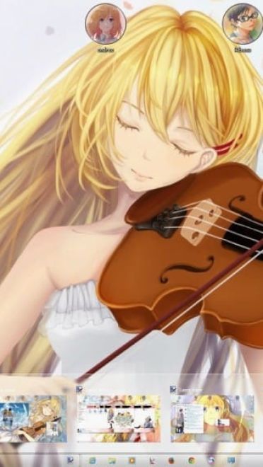 【Win8/8.1主题】四月是你的谎言 下载