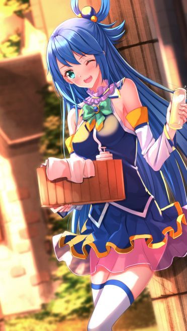 别再叫我智障了！阿库娅手机壁纸下载(1)