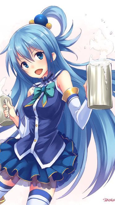 别再叫我智障了！阿库娅手机壁纸下载(1)