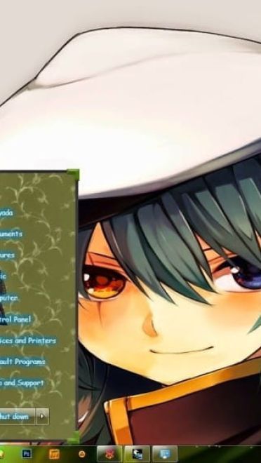 曾哥 舰娘木曾 舰队Collection win7主题