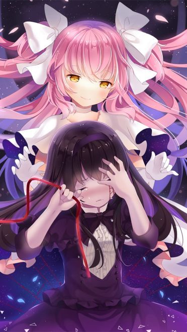 园神降临 魔法少女小圆 鹿目圆手机壁纸