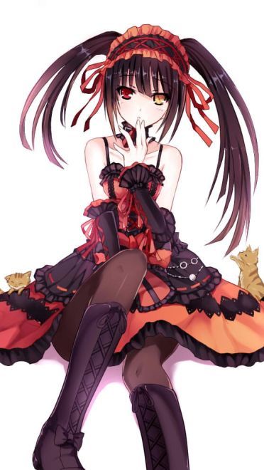 病娇精灵 时崎狂三 安卓手机主题下载