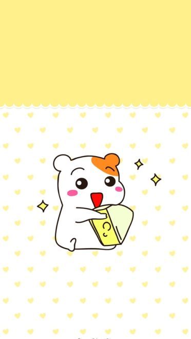 一只很像哈姆太郎的仓鼠 手机壁纸